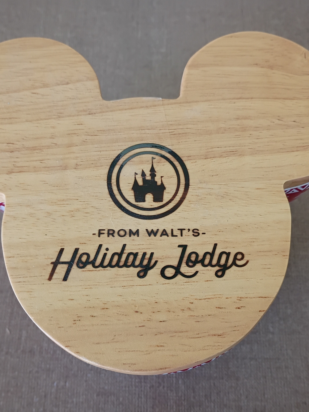 Walt's Holiday Lodge Candle Collection Mickey Christmas Evergreen Disney Parks